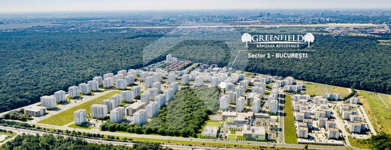 Padurea Baneasa, 2 camere bloc 2023 - apartament premium in Greenfield Baneasa